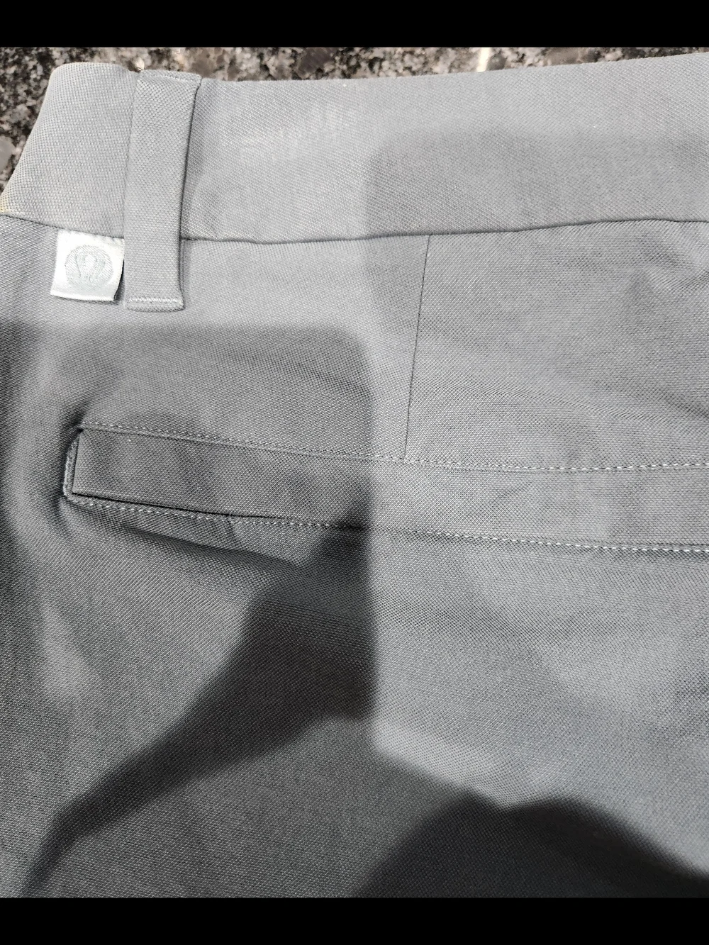 lululemon  Men's Charcoal Straight Chinos